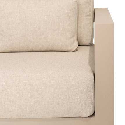 4 Seasons Outdoor Metropolitan loungeset latte + Volta salontafels latte