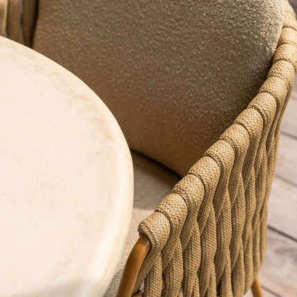 4 Seasons Outdoor Molina dining stoel + Taste 4SO Estate mango shape tafel Amber - Image 3