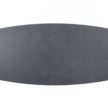 4 Seasons Outdoor Aprilla dining antraciet + Montana tafel HPL slate antraciet 280 cm