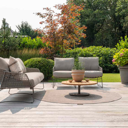 4 Seasons Outdoor Moretti loungeset + Volta salontafels terre