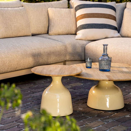 4 Seasons Outdoor Mykonos modulair lounge + June creme salontafels - Image 5