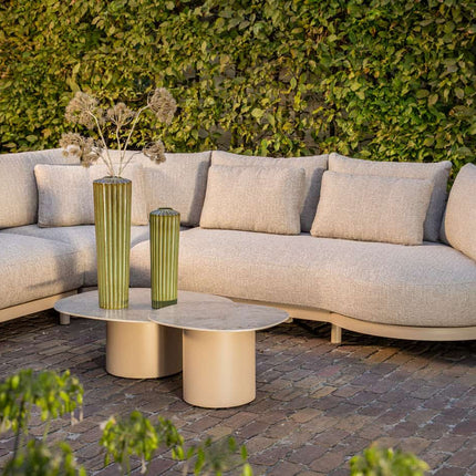 4 Seasons Outdoor Mykonos modulair corner lounge + Sofie salontafels - Image 3