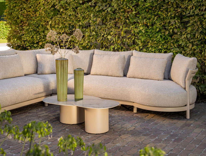 4 Seasons Outdoor Mykonos modulair corner lounge + Sofie salontafels - Image 3