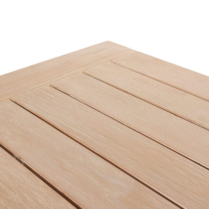 4 Seasons Outdoor Como dining + Taste 4SO Noah brushed teak tafel 260 cm