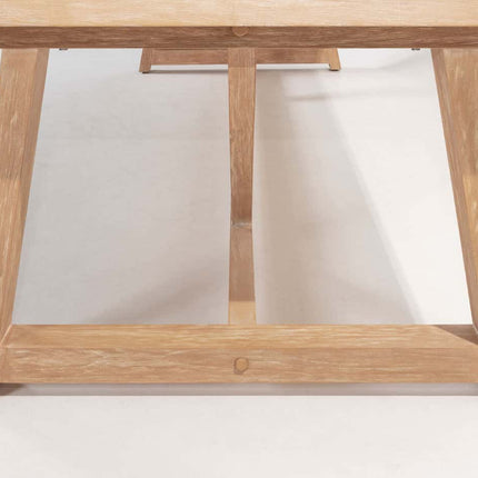 4 Seasons Outdoor Como dining + Taste 4SO Noah brushed teak tafel 260 cm