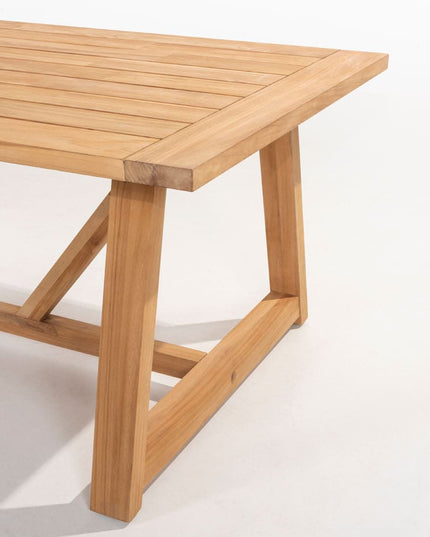 4 Seasons Outdoor Murcia dining latte + Taste 4SO Noah teak tafel 260 cm