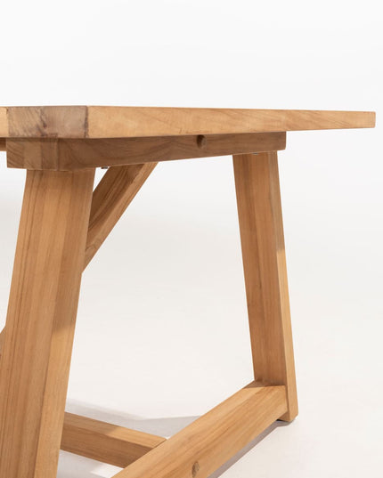 4 Seasons Outdoor Murcia dining latte + Taste 4SO Noah teak tafel 260 cm