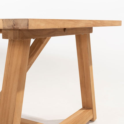 4 Seasons Outdoor Jura dining + Taste 4SO Noah teak tafel 260 cm