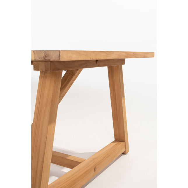 4 Seasons Outdoor Jura dining + Taste 4SO Noah teak tafel 260 cm