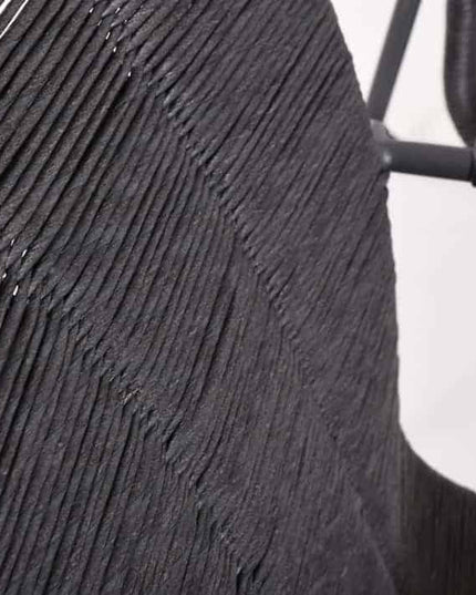 Taste 4SO Palma dining antraciet + Louvre teak tafel 160 Ø cm