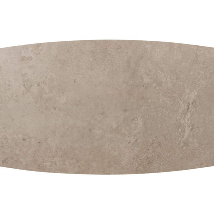 4 Seasons Outdoor Capalbio dining stoel + Taste 4SO Prado tafel met keramisch tafelblad barrel terre 240 cm