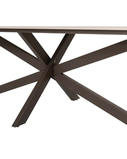 4 Seasons Outdoor Montera dining + Taste 4SO Prado tafel met keramisch tafelblad barrel terre 240 cm