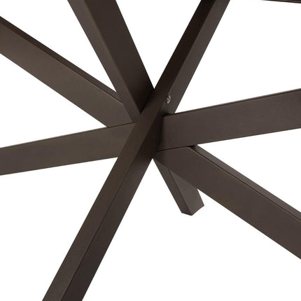 4 Seasons Outdoor Montera dining + Taste 4SO Prado tafel met keramisch tafelblad barrel terre 240 cm
