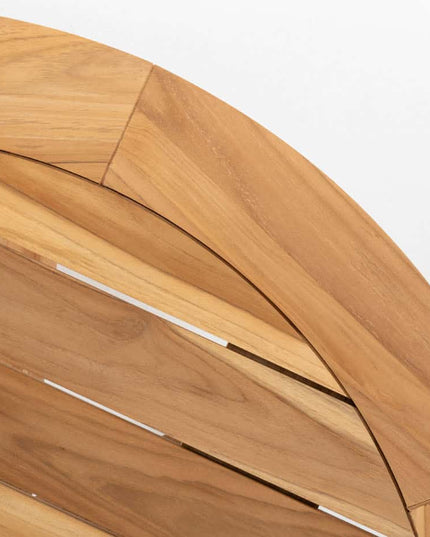 4 Seasons Outdoor Como dining + Taste 4SO Prado teak tafel 130 Ø cm
