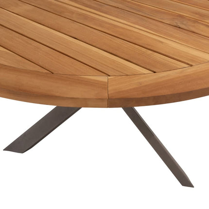 4 Seasons Outdoor Montera dining + Taste 4SO Prado teak tafel 160 Ø cm