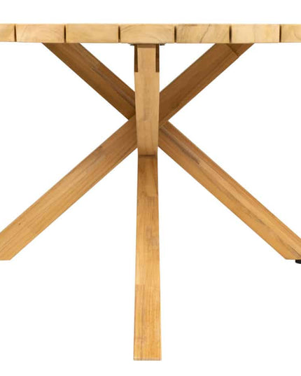 4 Seasons Outdoor Eros dining + Taste 4SO Prado teak tafel ovaal 240 cm