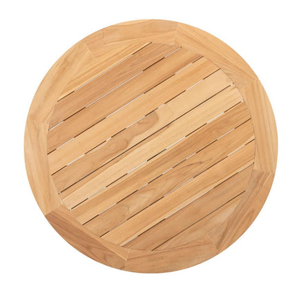 Taste 4SO Eva dining + Prado teak tafel 130 Ø cm