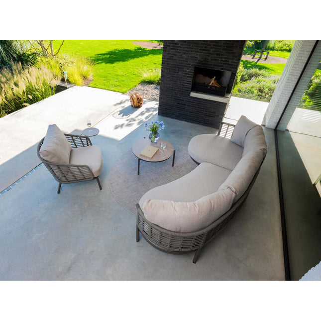 Taste 4SO Puglia modulaire set terre + lounge stoel incl. 2 kussens + Monroe set van 2 salontafels - Image 3