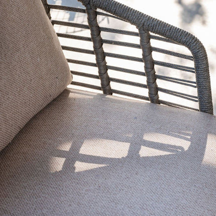 Taste 4SO Puglia modulaire set terre: 2-zits bank, armleuning links + chaise longue, armleuning rechts - Image 5
