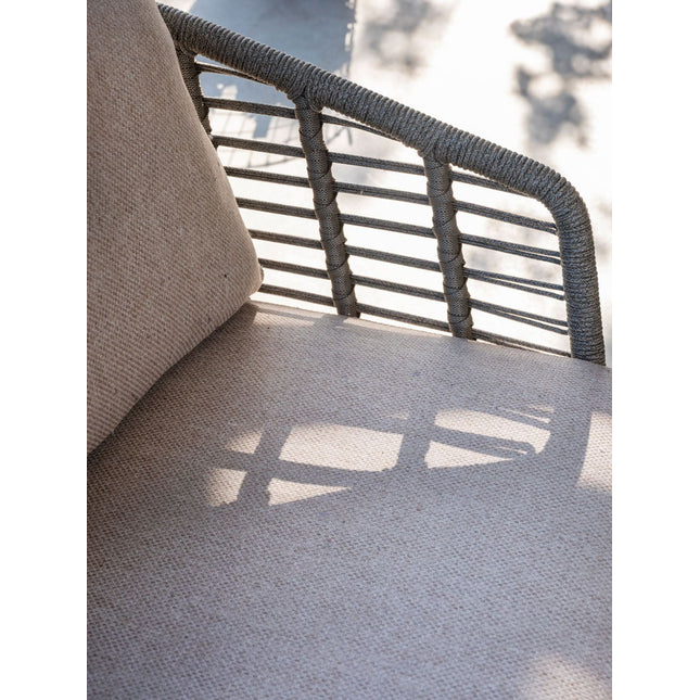 Taste 4SO Puglia modulaire set terre + lounge stoel incl. 2 kussens + Monroe set van 2 salontafels - Image 4