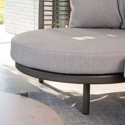 Taste 4SO Puglia modulaire set terre: 2-zits bank, armleuning links + chaise longue, armleuning rechts - Image 7