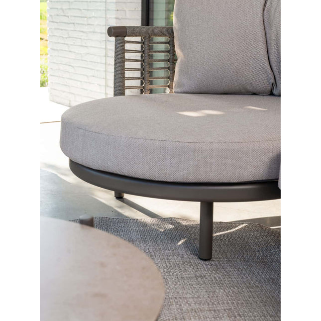Taste 4SO Puglia modulaire set terre + lounge stoel incl. 2 kussens + Demi set van 2 salontafels - Image 6