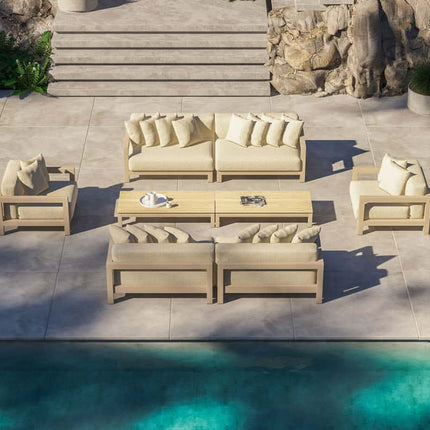 4 Seasons Outdoor Capitol salontafel latte 150 x 65 cm