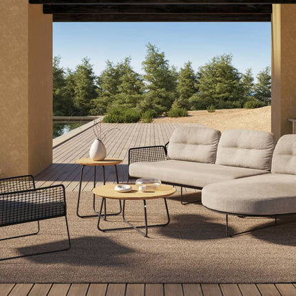 Taste 4SO Rhodos chaise lounge bank + lounge stoel