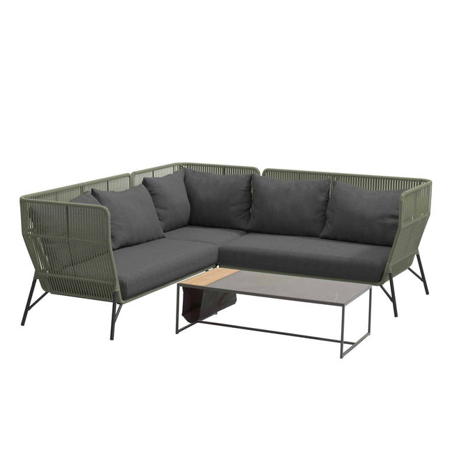 4 Seasons Outdoor Altoro loungeset + Atlas salontafel 122 cm - Image 1