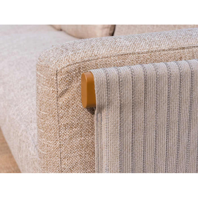 4 Seasons Outdoor Safina loungeset + June caramel salontafels - Image 6