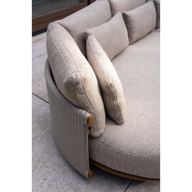 4 Seasons Outdoor Safina loungeset + June caramel salontafels - Image 4