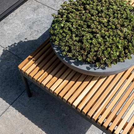 Taste 4SO Sakura salontafel met teak tafelblad 120 x 70 x 35 cm