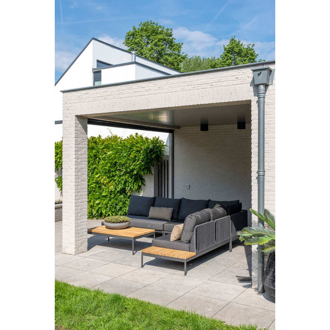 Taste 4SO Sakura salontafel met teak tafelblad 120 x 70 x 35 cm