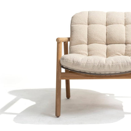 4 Seasons Outdoor Samos bistro loungeset + Finn salontafel teak 60 Ø cm