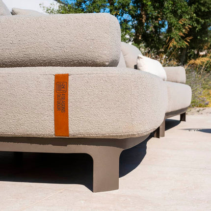 4 Seasons Outdoor Santorini hoekbank zonder salontafel