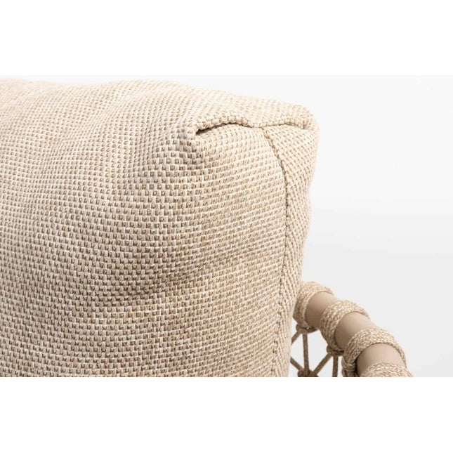 4 Seasons Outdoor Sardinia chaise lounge bank + Volta salontafel 60 Ø cm