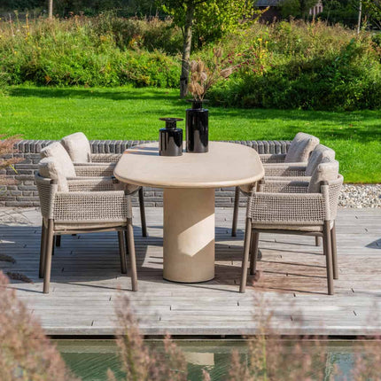 4 Seasons Outdoor Savanne dining stoel + Hampton tafel 240 cm - Image 2
