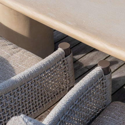 4 Seasons Outdoor Savanne dining stoel + Hampton tafel 300 cm - Image 13