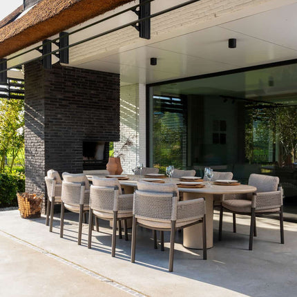 4 Seasons Outdoor Savanne dining stoel + Hampton tafel 300 cm - Image 2