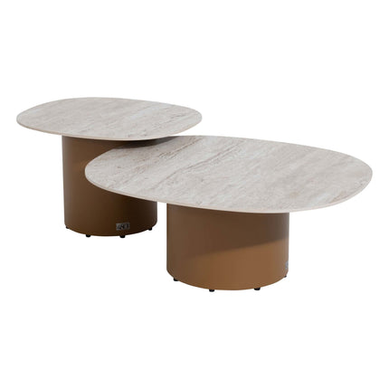 4 Seasons Outdoor Martinique modulaire lounge + Loungestoel + Sofie salontafels - Image 14