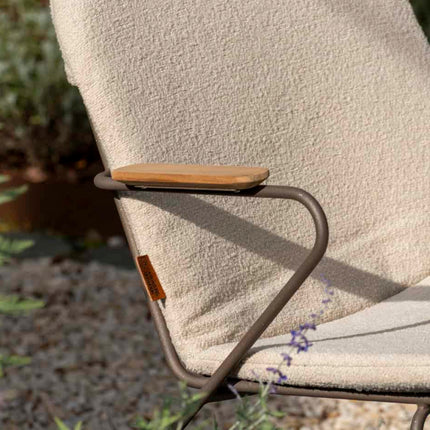 4 Seasons Outdoor Veneto dining terre + Taste 4SO Prado tafel met keramisch tafelblad barrel terre 240 cm