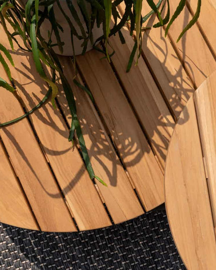 4 Seasons Outdoor Taste 4SO Albano loungeset + Verdi salontafel 73 Ø cm latte